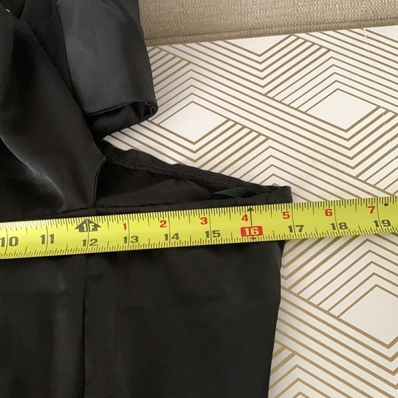 NWT SHE + SKY Black Maxi Dress Size L #168 - Picture 10 of 11